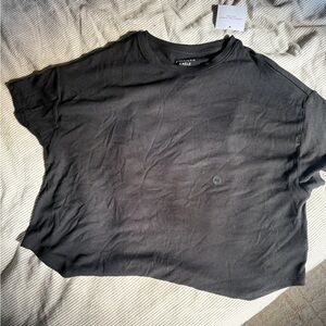 American Eagle Outfitters Black Short Sleeve Tee